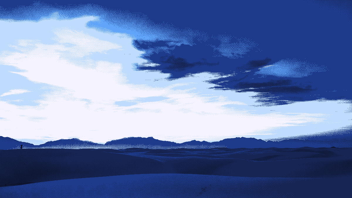 White Sands at Sunset